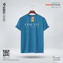 Super Soft Premium Drop Shoulder T-shirt - (Ocean Blue)