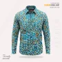 Premium Imported Cotton Full Sleeve Shirt - (Aqua Blue)