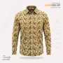 Premium Imported Cotton Full Sleeve Shirt - (Maroon Beige)