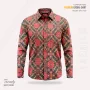 Premium Imported Cotton Full Sleeve Shirt - (Brick Red)