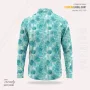 Premium Imported Cotton Full Sleeve Shirt - (Lagoon Blue)