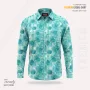 Premium Imported Cotton Full Sleeve Shirt - (Lagoon Blue)